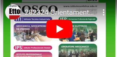 "Orientamento sede Bosco